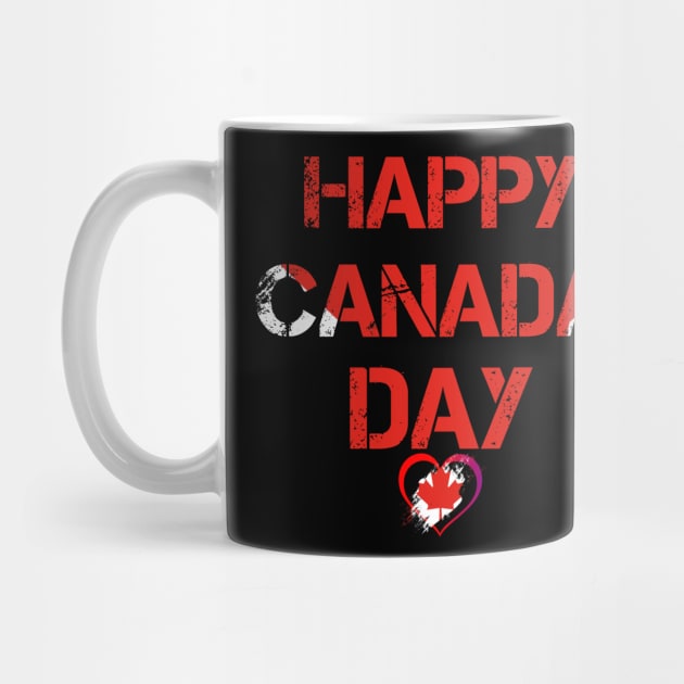 HAPPY CANADA DAY T-SHIRT by Teeboom St